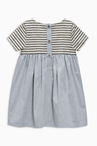 Denim Stripe Pocket Dress (3mths-6yrs)